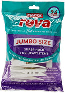 Decor Reva Super Hold Assorted Clothes Pegs, 24 Piece