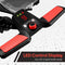 Electric Golf Trolley Foldable Push Golf Buggy Cart 3 Wheel 3 Distance Control LED Display- Black & Red