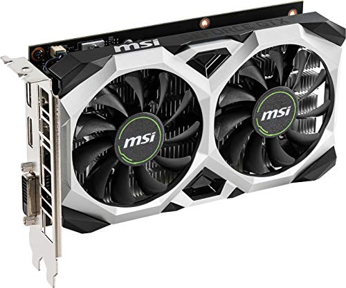 MSI G1650VXS4C Gaming GeForce GTX 1650 128-Bit HDMI/DP 4GB GDRR5 HDCP Support DirectX 12 VR Ready OC Graphics Card (GTX 1650 Ventus XS 4G OC)