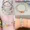 White Flat Round Acrylic Alphabet Beads 350pc Cubes White/Col Letters Kids Jewellery Party Mixed A-Z Colorful Letter Pattern Disc Coin Pony Beads Loose Spacer Beads for DIY Friendship Name Necklace Bracelet Jewelry Making