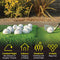 GoSports Foam Flight Practice Golf Balls 24 Pack - White