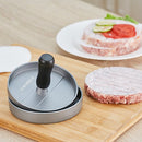 GWHOLE Burger Press with 100PCS Wax Papers Set Non-Stick Patty Maker Hamburger Press Mold Aluminum for BBQ Grill