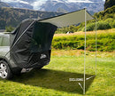 Car Accessories Camping Tent Attach to SUV Tailgate Easy Set Up Waterproof 3000MM UPF 50+ Black Large