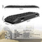 X-BULL Recovery Tracks 4x4 Recovery Boards Offroad 4wd Tracks 22046LBS/10000KG Stand for Automotive Accessories Tires and Wheels in the Sand Mud Snow(GEN 2.0 Black)