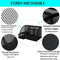ZDZBLX Desk Organiser, Mesh Desk Tidy Multifunctional Pen Holder, Pen Pot Desktop Organiser, Upgraded Office Stationary Organiser Desk Accessories Storage with Drawer for School, Home, Office(Black)