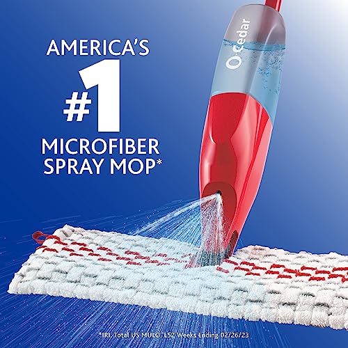 O-Cedar ProMist MAX Microfiber Spray Mop with 2 Extra Refills, 161292, Microfiber Pastic, Spray Mop with 2 Extra Refills, Spray Mop with 2 Extra Refill