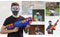 Surper 2 Pack Face Mask Tactical Mask Compatible with Nerf Rival, Apollo, Zeus, Khaos, Atlas, Artemis Blasters Rival Mask (Red&Blue)