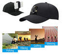 OCTO MOUNT - Baseball Hat Compatible with Smartphone/Cellphone/GoPro Camera Head Mount. Operable with Any Phone or Action Camera, Regardless of Case. iPhone, Samsung, Nokia, Google and Plus Sizes