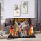 Warriors-Cats Blanket for Women Girls Goys Pet Kids Soft Warm Cozy Throw Blanket Sofa Bed Fleece Travel Blanket Gifts 50"x40"