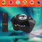 VSM Dream Aurora/Northern Light/Star Projector Light, Real Moon Like Projection, 5 in 1, Timer, Bluetooth Speaker, Brightness, Speed, Volume and Remote Control (Black)