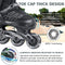 ITurnGlow Adjustable Inline Skates for Kids and Adults, Roller Skates with Featuring All Illuminating Wheels, for Girls and Boys, Men and Ladies