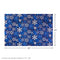 Hallmark Flat Christmas Wrapping Paper Sheets with Cutlines on Reverse and Gift Tag Seals (12 Folded Sheets, 16 Gift Tag Stickers) Blue and Silver Snowflakes, Deer Forest Scene, Blue Tartan Plaid