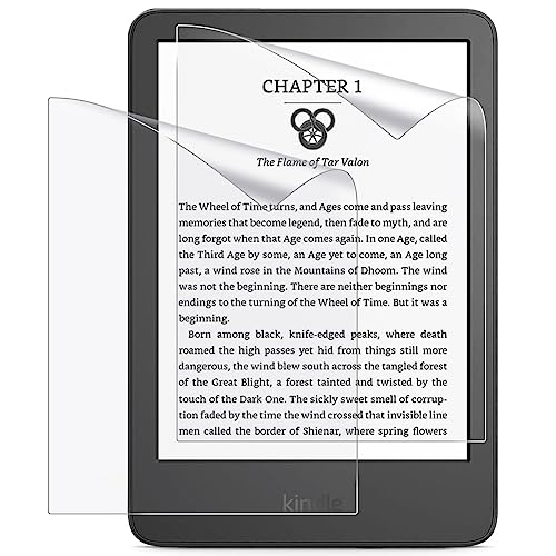 【2 Pack】T Tersely Matte Screen Protector for All-New Kindle (11th Generation-2022, 6 inch), Premium Anti-Glare (Matte) PET Protective Film, Full-Coverage