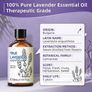 HIQILI Lavender Essential Oil 30ml, 100% Pure Undiluted Lavender Oil for Diffuser, Aromatherapy, Massage, Skin & Hair Care