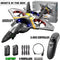 Akargol RC Plane 2.4Ghz Foam v17 Remote Control Airplanes - Helicopter Quadcopter for Adults and Kids, Spinning Drone, Gravity Sensing, Stunt Roll,Cool Light, 2 Battery, Gifts for Kids Boys
