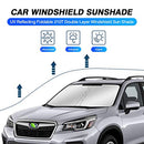 KUST Windshield Sun Shade for 2019-2023 Subaru Forester SUV Sunshade Window Sun Visor Protector Foldable Blocks UV Rays Keep Your Car Cooler