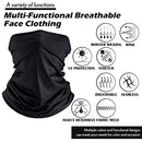 6 Pieces Summer UV Protection Face Clothing Neck Gaiter Scarf Sunscreen Breathable Bandana, Classic Color, One size