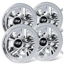 10L0L Golf Buggy Wheel Trims,Easy to Install Sturdy 8 Inch Luxury Universal Golf Cart Wheel Covers Hub Caps for Yamaha Club Car EZGO and Other Golf Buggies (Set of 4)