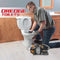 DOMINOX Electric Drain Snake with 2.0Ah Battery and 25FT Plumbing Snakes, Drain Snake Clog Remover for Unclogging Toilet, Sewer, Bathroom, Sink Drain Pipes