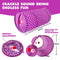 Cat Toys Set Collapsible Pet Tunnel Tubes Indoor Kitten Interactive Feather Fluffy Mouse Crinkle Balls Training Toys for Cats, Puppy, Rabbits