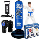 Punching Bag for Kids| Freestanding Ninja Boxing Bag Set incl Boxing Gloves| Toys for Boys| Birthday for Boys 4 5 6 7 8 9 10 11 12 Year Old