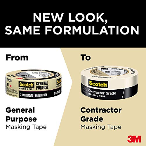 Scotch General Purpose Masking Tape 24mm x 55m 2020-24A