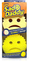 Scrub Daddy Sad Mommy and Daddy - Scratch-Free Multipurpose Dish Sponge - BPA Free & Made with Polymer Foam - Stain, Mold & Odor Resistant Kitchen Sponge (2 Count)