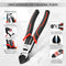 HAUTMEC 8" Wire Cutters,Pro-High Leverage Diagonal Pliers,4 in 1 Multifunction Heavy Duty Side Cutter HT0272-PL