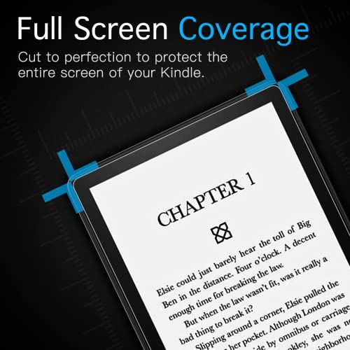 【2 Pack】T Tersely Anti-Glare (Matte) Screen Protector for All-New Kindle Paperwhite 11th Generation 2021 or Kindle Paperwhite Signature Edition 6.8 inch, Premium PET Protective Film, Full-Coverage