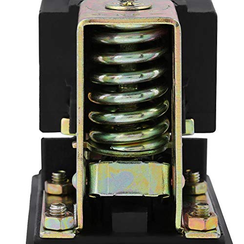 Air Compressor Switch, Heavy Duty 240V 16A Four Port Air Compressor Pressure Switch Control 90PSI -120PSI, Air-Compressor Accessories