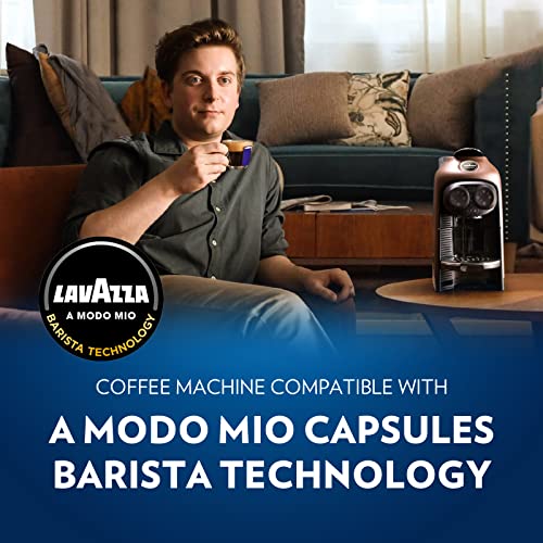 Lavazza, A Modo Mio Jolie, Coffee Capsule Machine, with 64 Coffee Capsules, Espresso Intenso and Espresso Delizioso, 1250 W, 220–240 V, 50–60 Hz, Black