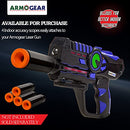 Infrared Laser Tag Guns and Vests - Laser Battle Mega Pack Set of 4 - Infrared 0.9mW