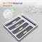 FYY Cutlery Organizer for Drawer, 5 Compartments Drawer Organizer, Kitchen Storage Tray for Flatware, Silverware, Cooking Utensils, BPA Free Plastic Cutlery Tray for Kitchen Bathroom & Office Supplies
