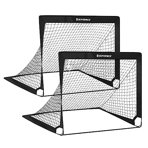 Songmics Portable Soccer Net, 120 cm Size, Black