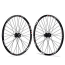 BUCKLOS Mountain Bike Wheelset 26/27.5/29 Inch, Aluminum Alloy Rim 32H Disc Brake MTB Wheelset, Quick Release Front Rear Wheels Black Bike Wheels, Fit 8-10 Speed Cassette Bicycle Wheelset