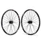 BUCKLOS Mountain Bike Wheelset 26/27.5/29 Inch, Aluminum Alloy Rim 32H Disc Brake MTB Wheelset, Quick Release Front Rear Wheels Black Bike Wheels, Fit 8-10 Speed Cassette Bicycle Wheelset