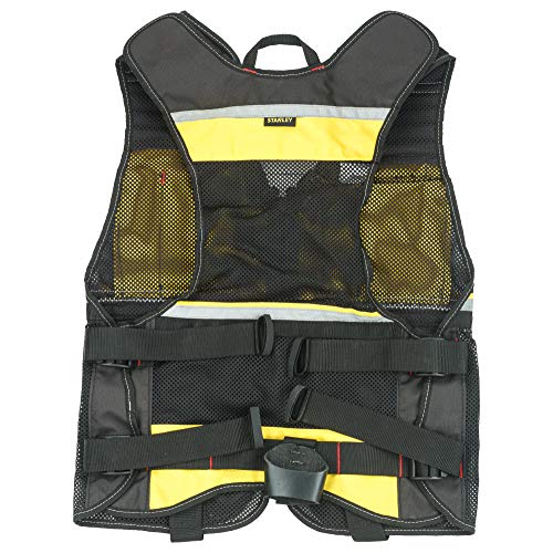 Stanley Fatmax FMST1-71181 Pro Tool Vest, Yellow/Black