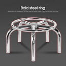 Round Low Roller Seat Stool Small Stool with Wheels Pulley Ottoman Comfortable