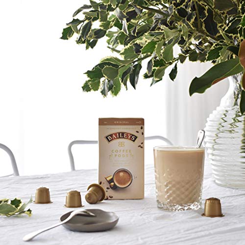 Baileys Nespresso Compatible Coffee Pods Original Irish Cream Australian Packed - 60 Pods (6x10 Pods Pack)