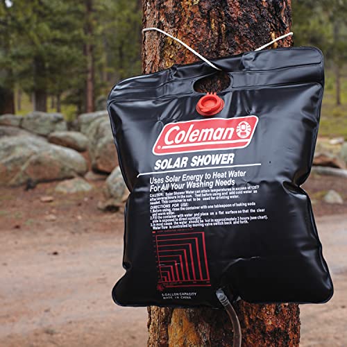 Coleman 2000014865 5 Gallon Water Heating Solar Shower