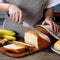 PAUDIN Bread Knife, 8 Inch Bread Slicing Knife, German High Carbon Stainless Steel Serrated Edge Knife with Ergonomic Handle, for Homemade, Crusty Bread