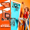 NERF Pro Hoop Basketball Set - Pro Hoop Mini Hoop Set with Mini Basketball - Steel Rim Great for Dunking - Over The Door Basketball Hoops