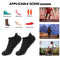Dohia Non Slip Yoga Socks for Women Men Pilates Ballet Barre Yoga Socks with Grips Cotton Ankle Socks D1-DJFHYJW, Black, One size
