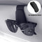Car Accessories Interior, 4 Pack Car Organizers Include 1 Car Sunglasses Holder, 1 Car Tissue Holder, 2 Car Seat Headrest Hook, Automotive Car Essentials for Car Sun Visor （Black）