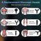 Massage Gun,Massager Muscle Massage Gun 99 Speeds Powerful Percussion Massager, Fascia Gun Muscle Gun with 6 Heads LCD Display, Handheld Muscle Body Massager for Body Pain Recovery