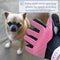 Zenify Cat Hair Remover Grooming Glove Mitt for Deshedding Fur from Cats, Kittens, Rabbits, Guinea Pigs (Light Pink - Right Handed)