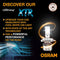 OSRAM LEDriving XTR, ≜H4 LED headlight lamps, cool white LED light, off-road only, 64193DWXTR, folding box (2 lamps)