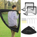 Songmics Portable Soccer Net, 120 cm Size, Black