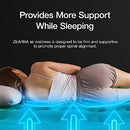 Zearna Twin Air Mattress with Built Pump, 16" Durable Blow Up Mattress Airbed, Comfortable Top Surface Inflatable Mattress for Camping Home & Portable Travel