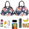 6Pcs Lunch Bag Women,Cooler Bag,Insulated Lunch Bag,Insulated Lunch Box with Silverware,beach cooler with Adjustable Shoulder Strap for Office Work School Picnic Workout Travel Gym